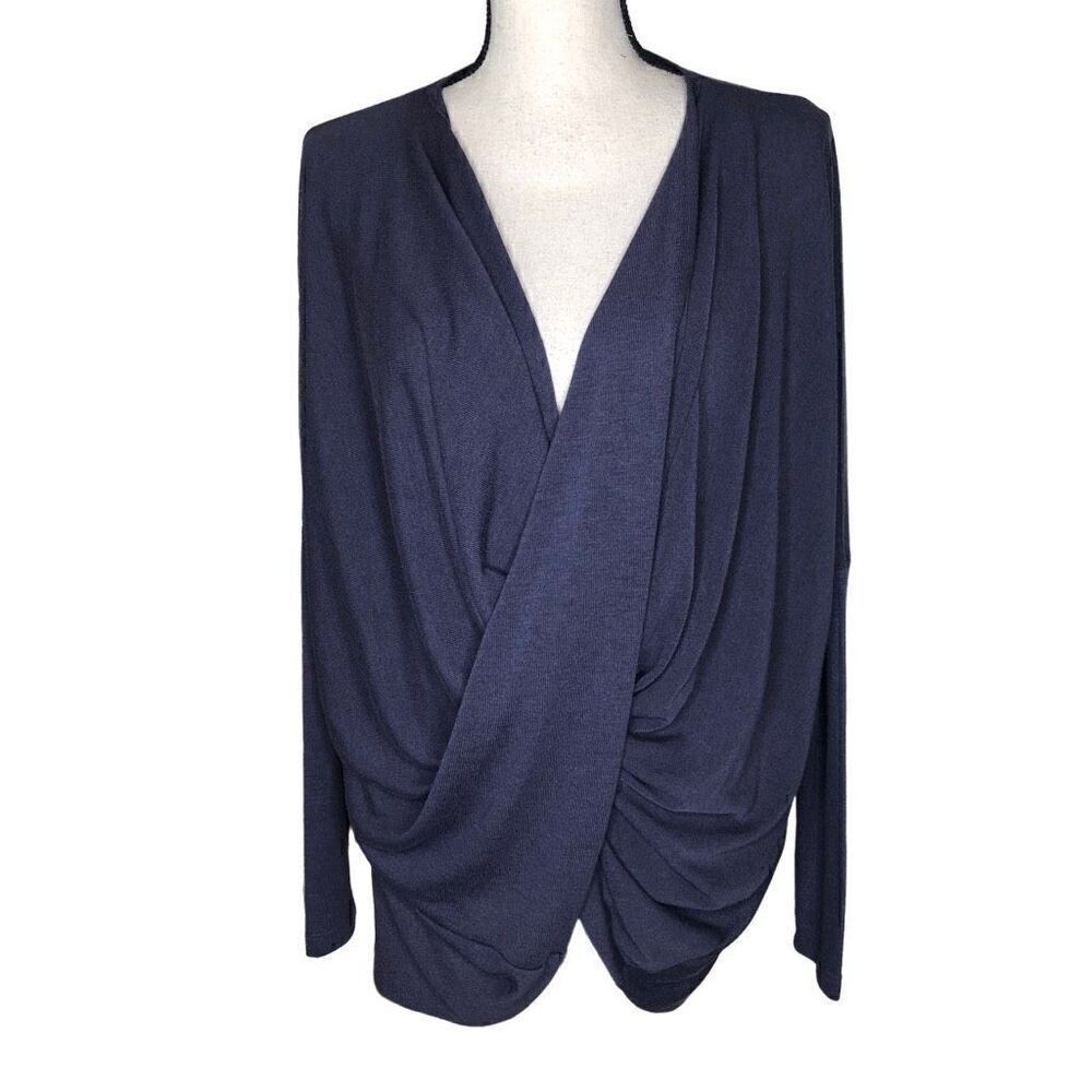 For Cynthia Drapey Dropped Shoulder Sweater Size M